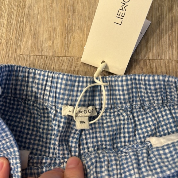 Leeward Birger Seersucker boys check pants - Picture 3 of 5